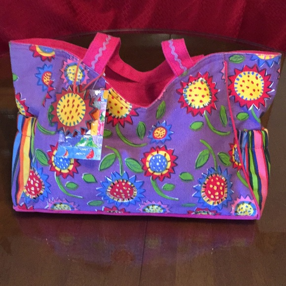 SunSand Purse by Anne Ormsby, Beaded & Colorful - Picture 1 of 3